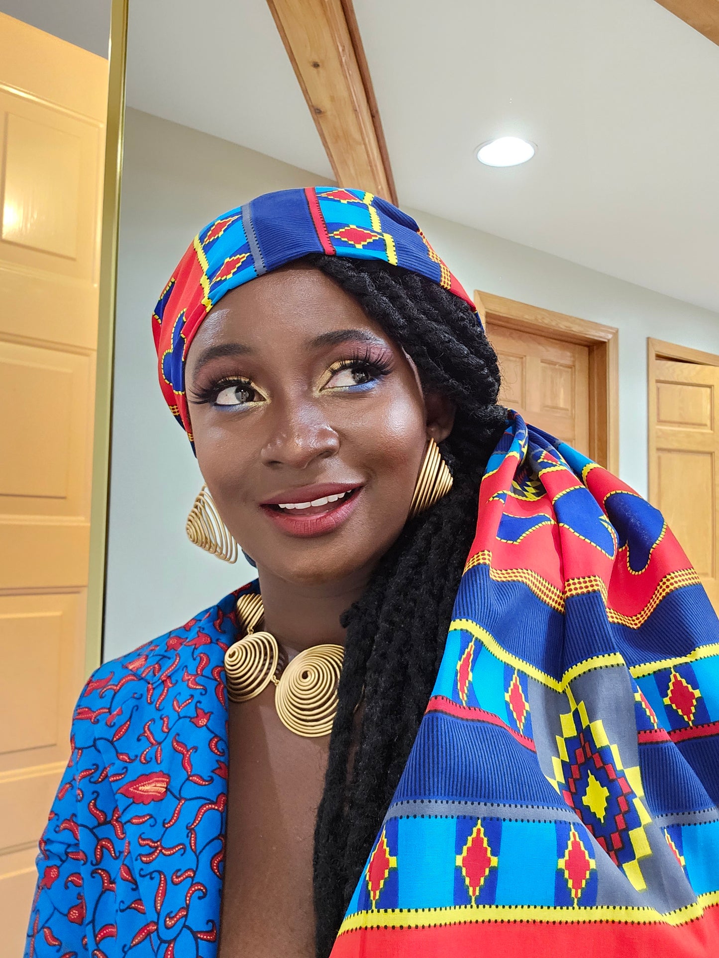 Queen of Hearts Scarf/Headwrap