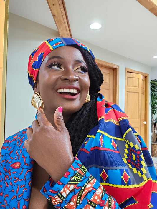 Queen of Hearts Scarf/Headwrap