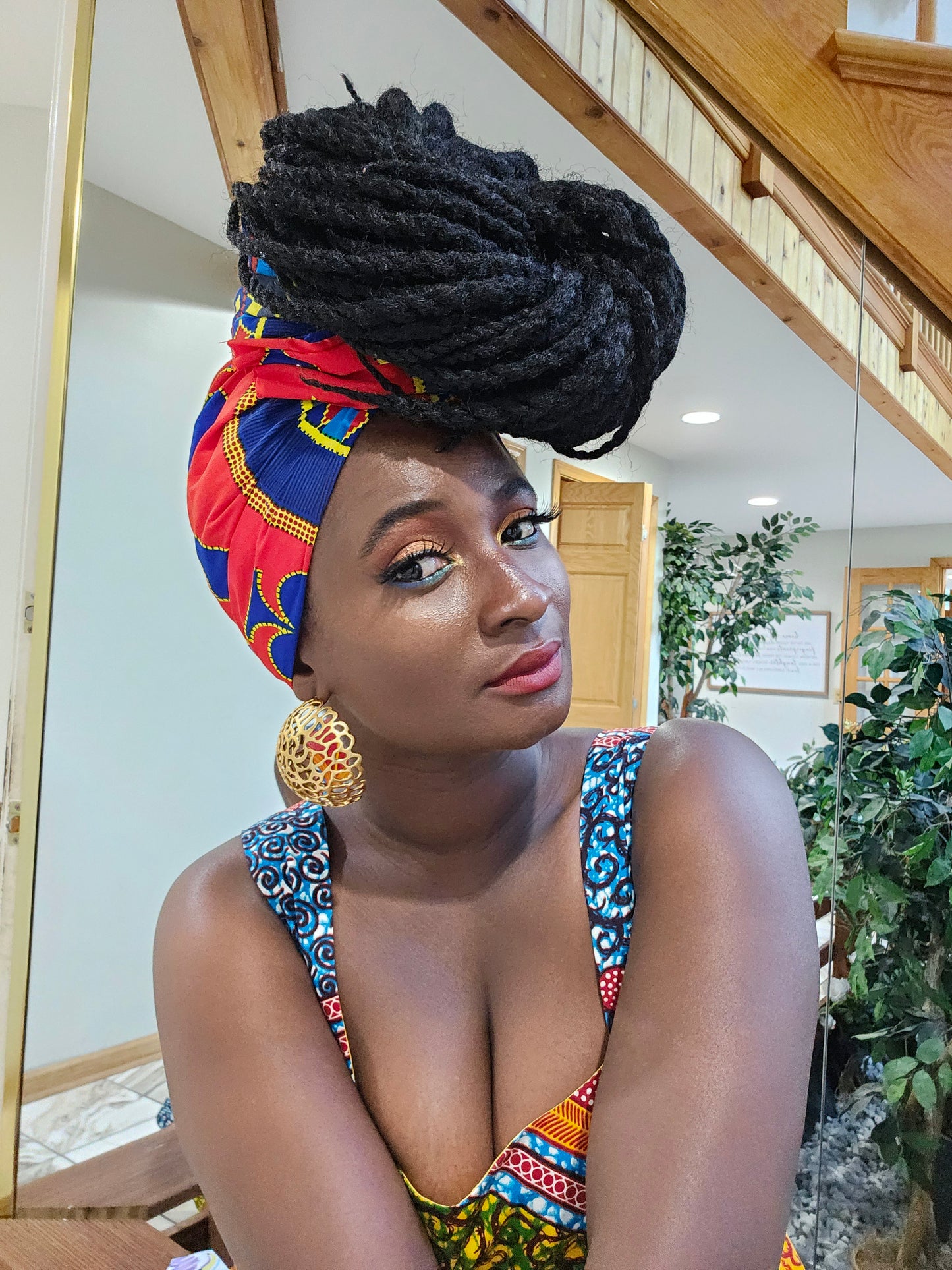 Queen of Hearts Scarf/Headwrap