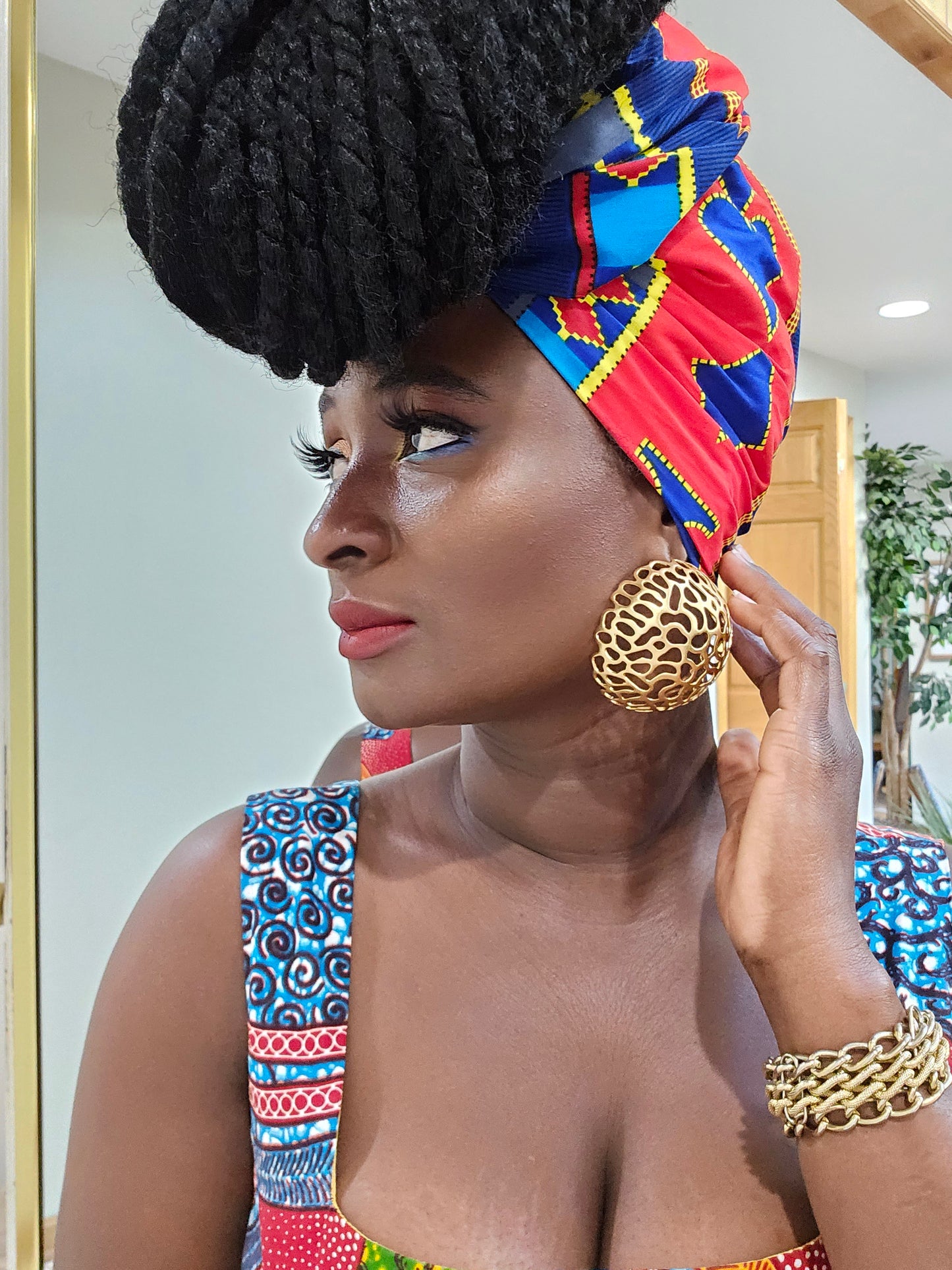Queen of Hearts Scarf/Headwrap