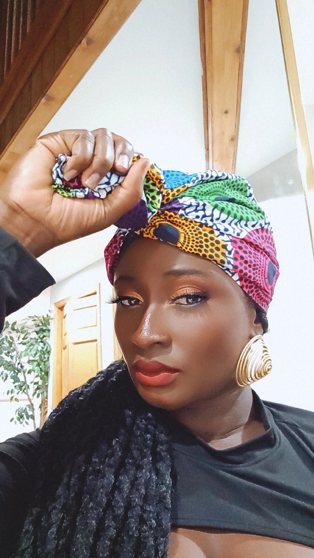 Nsubura Pre-tied Crown/Headwrap.