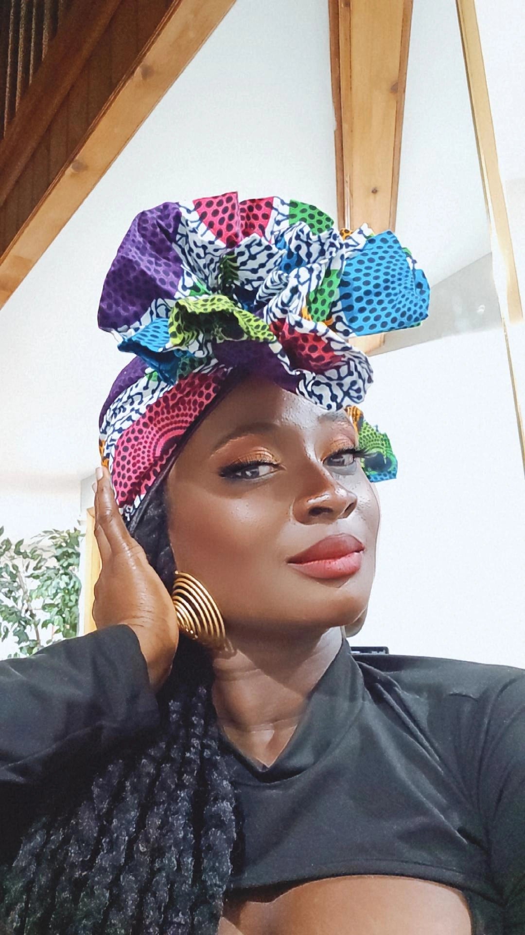 Nsubura Pre-tied Crown/Headwrap.