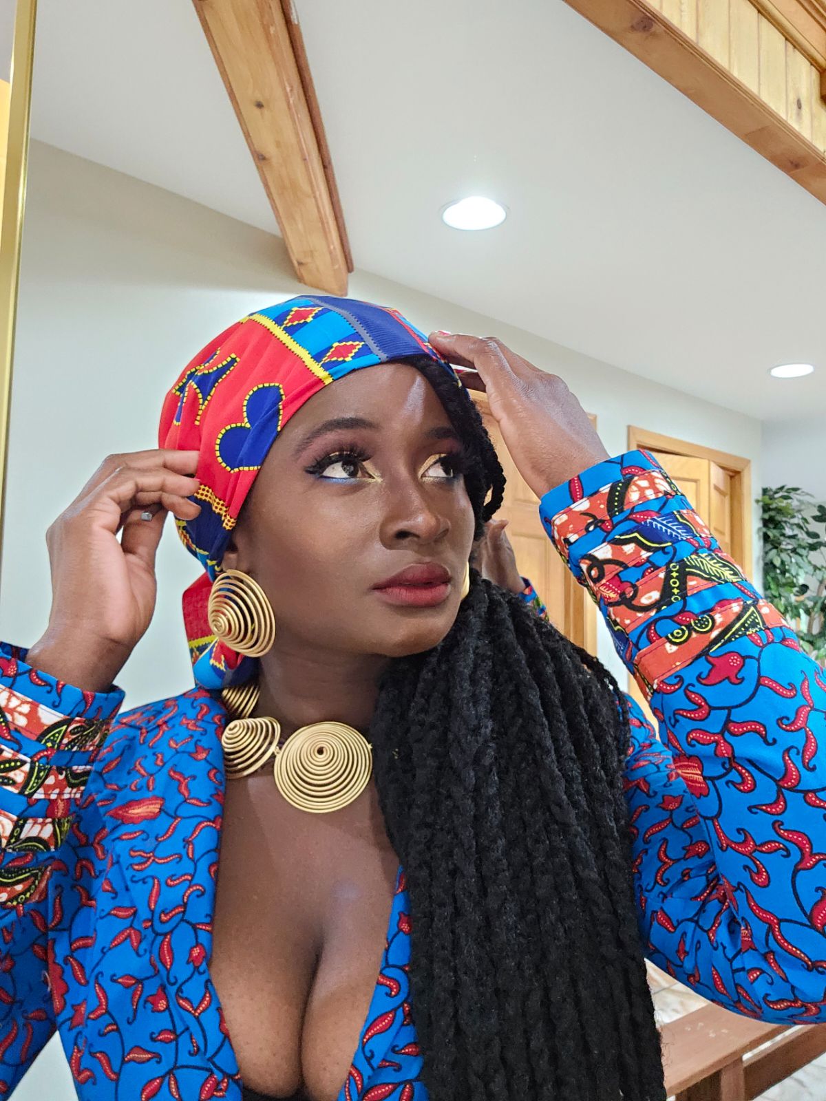 Queen of Hearts Scarf/Headwrap