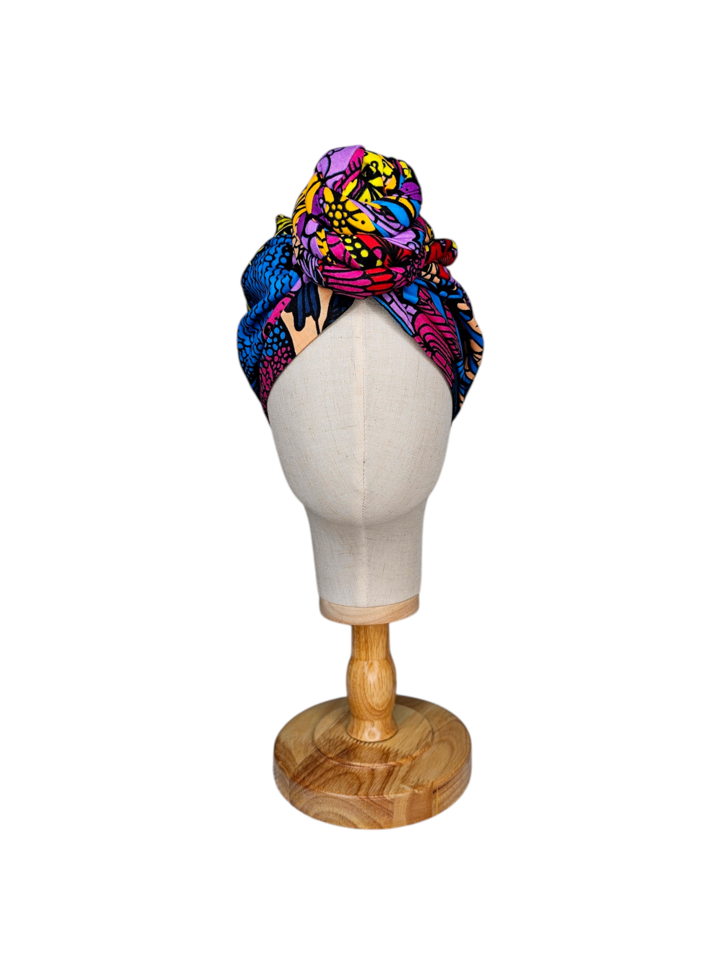 Pre- tied head wrap