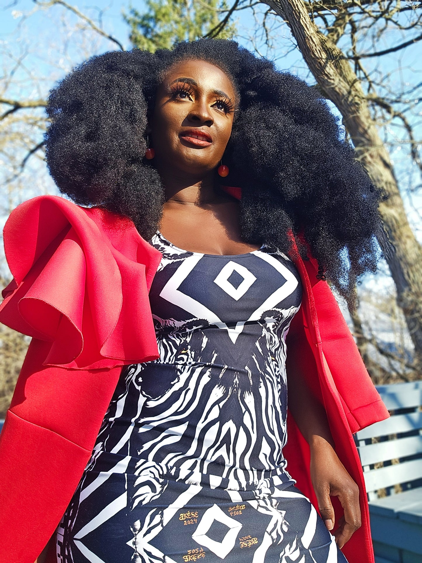 Adinkra Bodycon dress