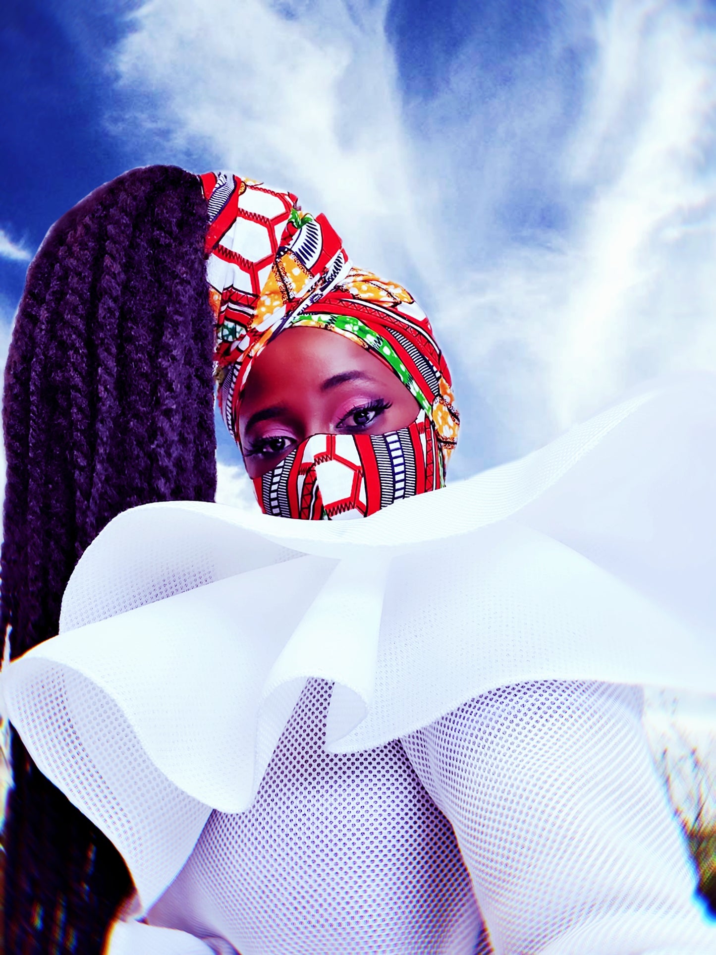 New Ogya Mask, Reversible - Akese Stylelines