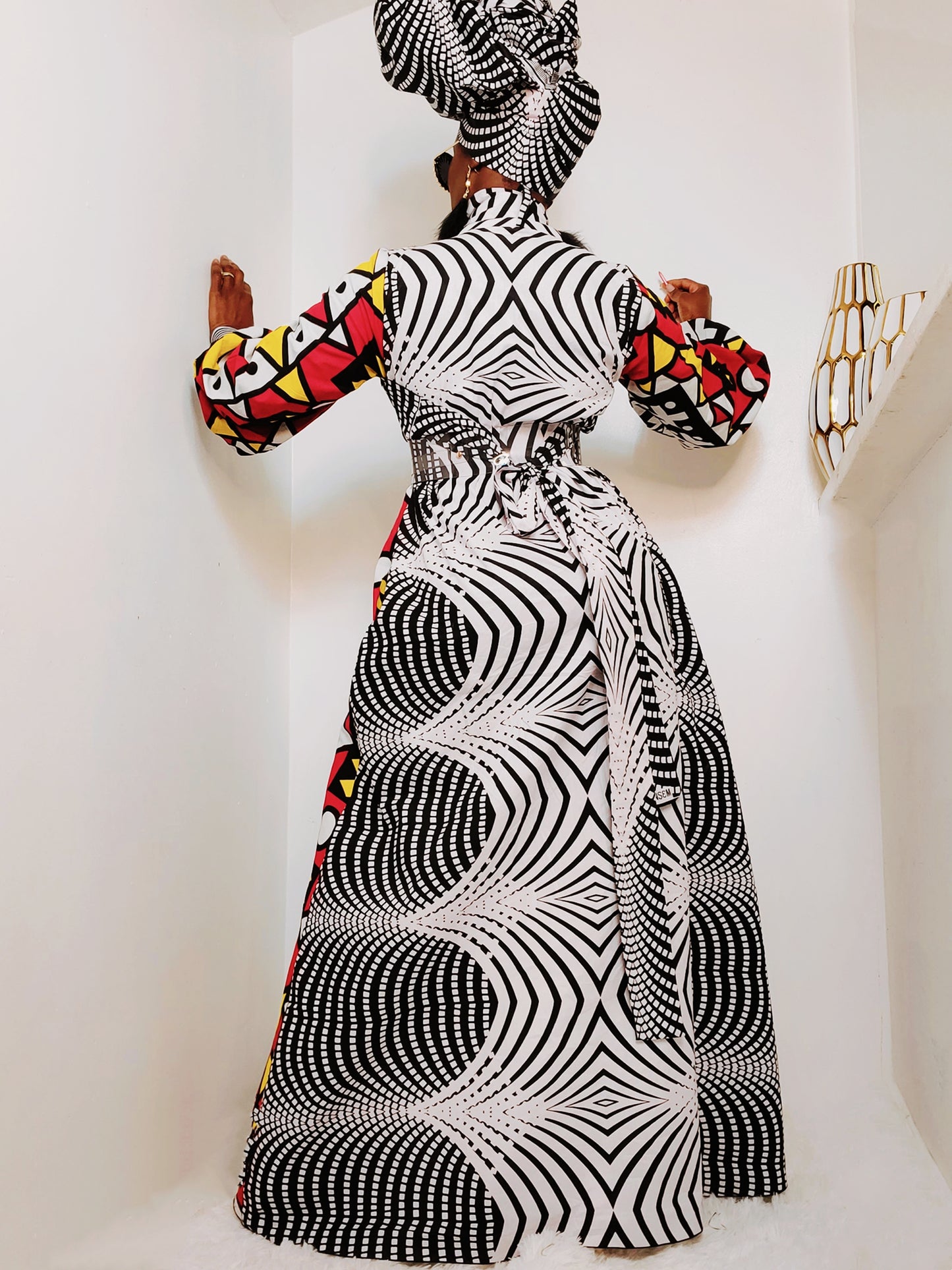 Queen Zamunda Jacket Dress - Akese Stylelines