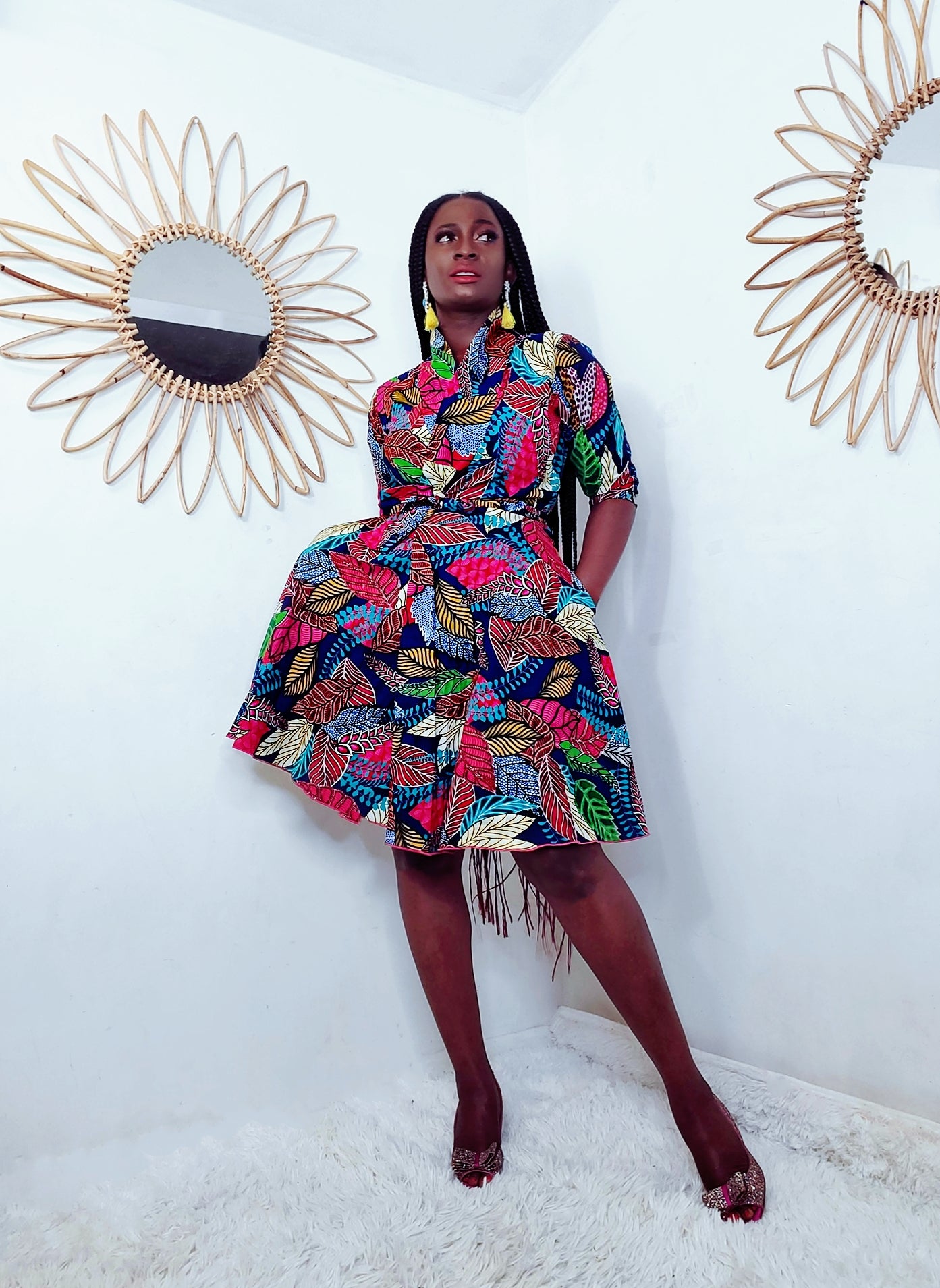 Tabitha wrap Dress