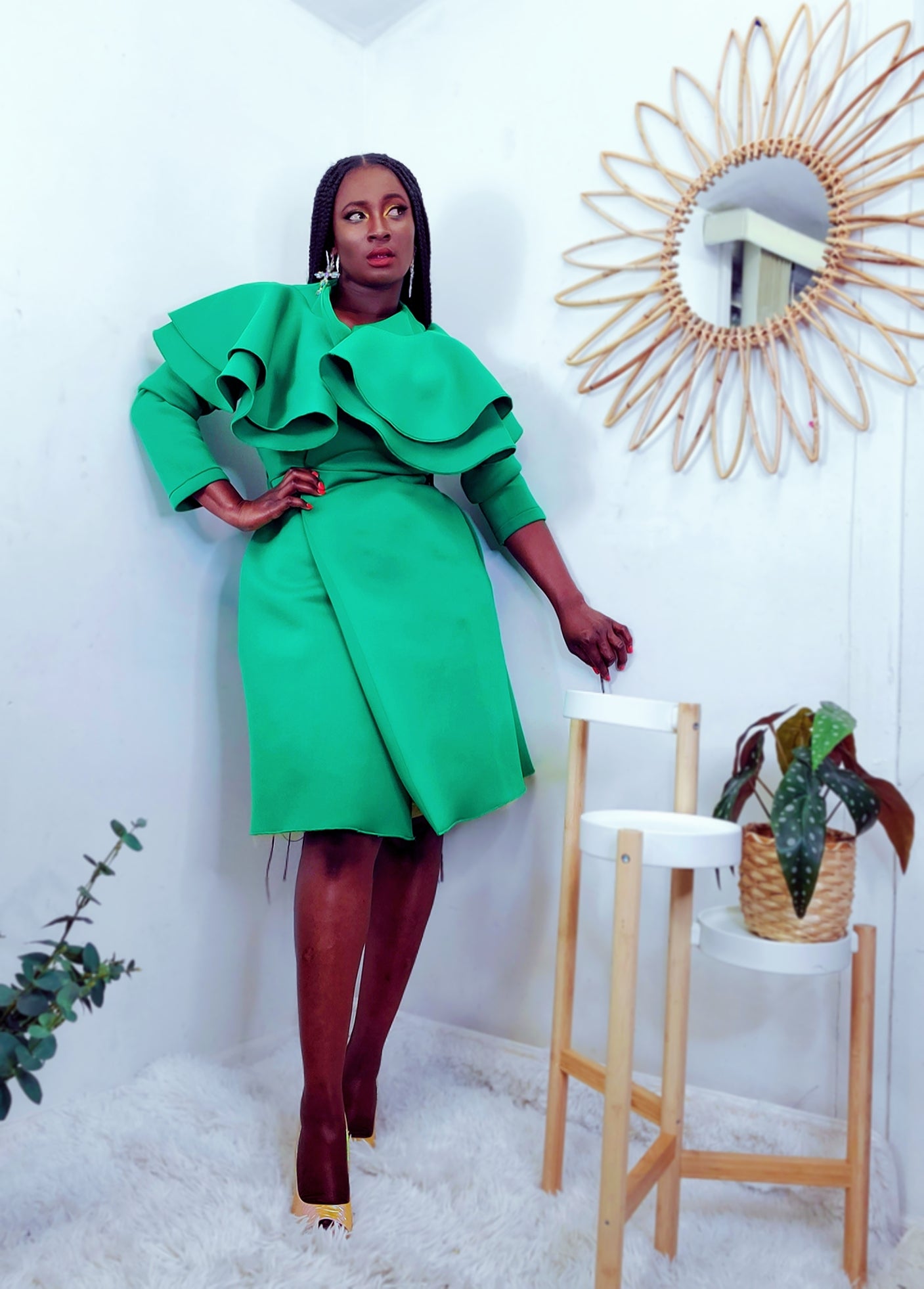 Nkasa jacket Green