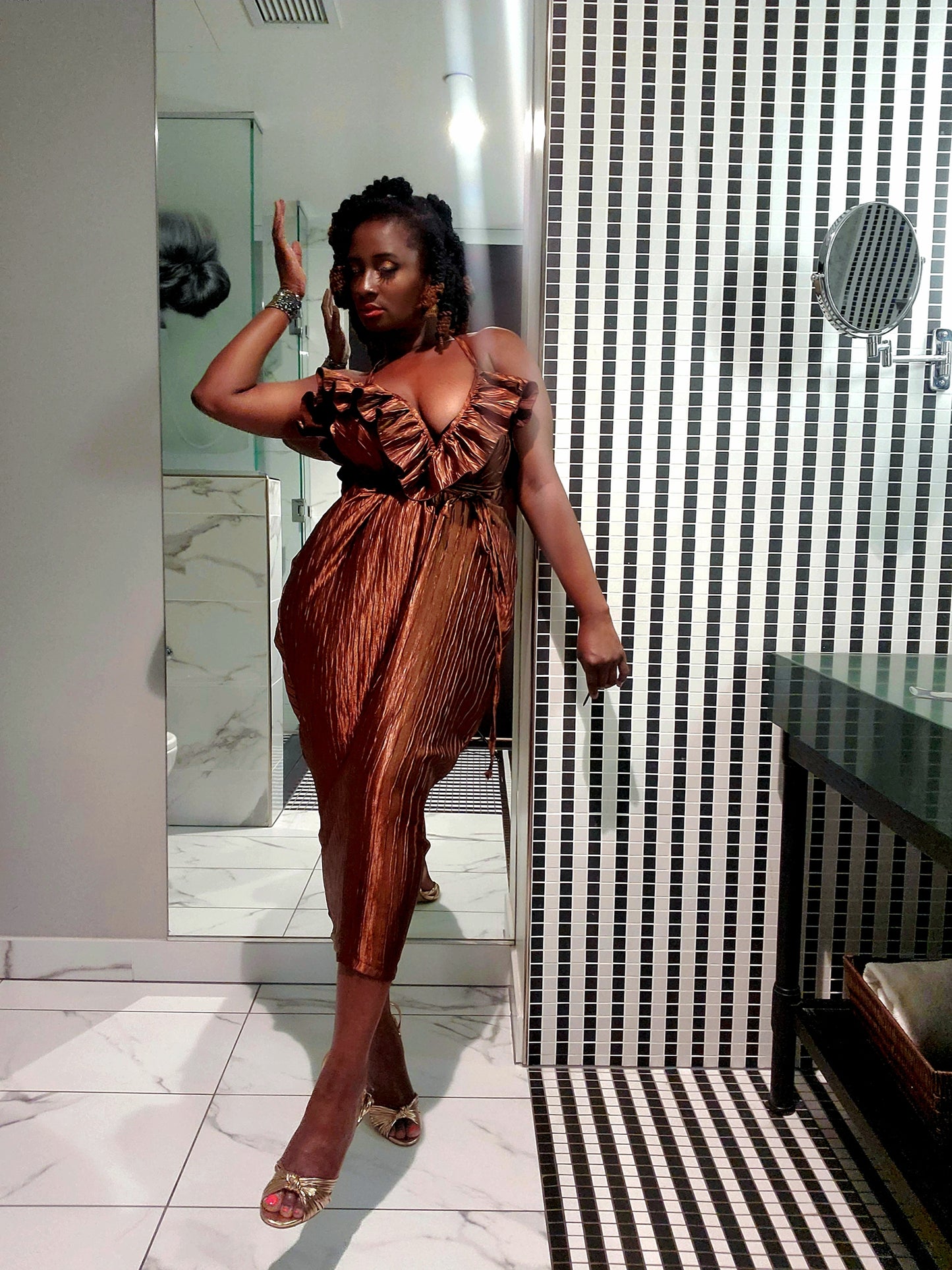Asesa Versatile Dress Brown