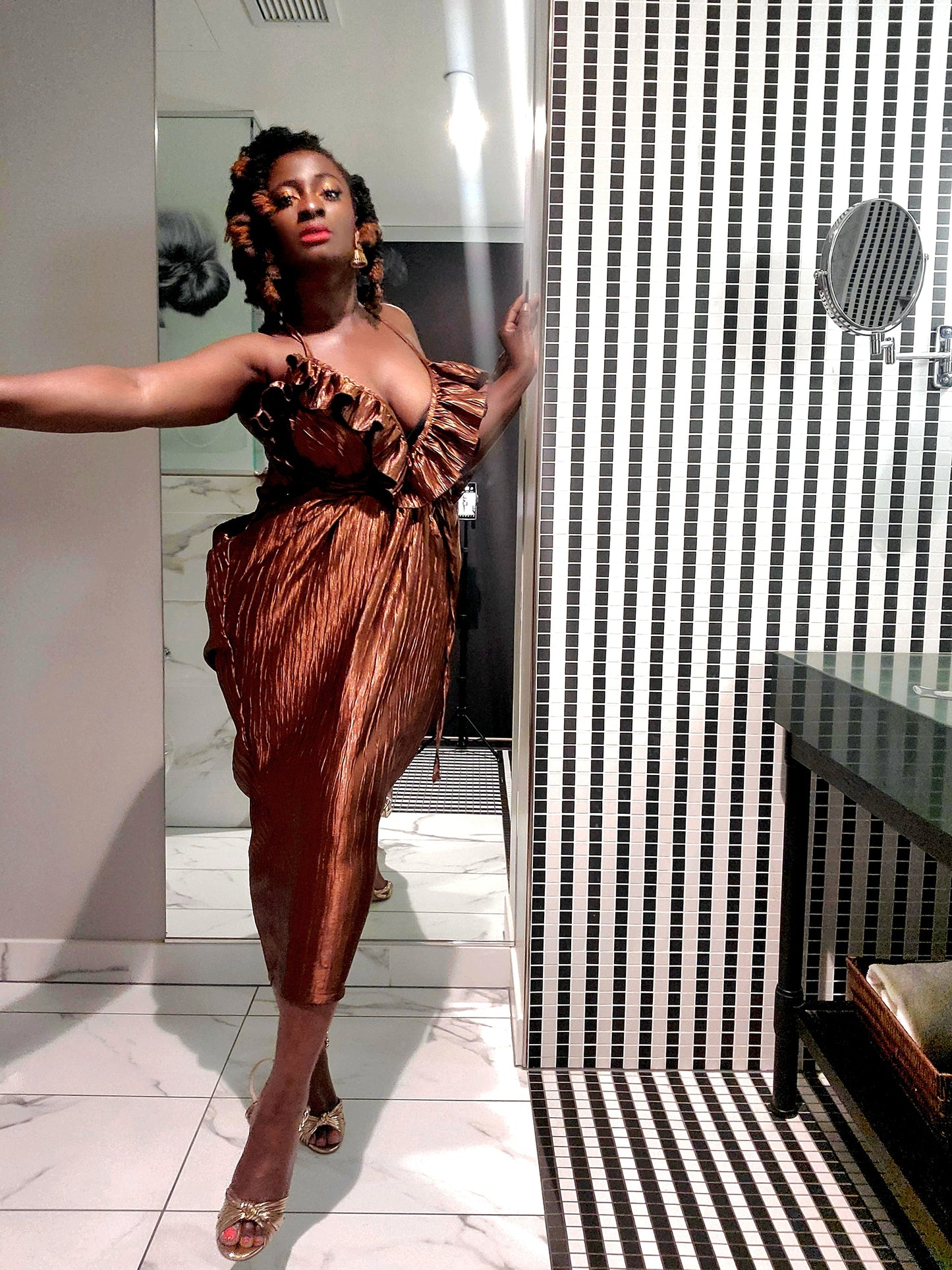 Asesa Versatile Dress Brown