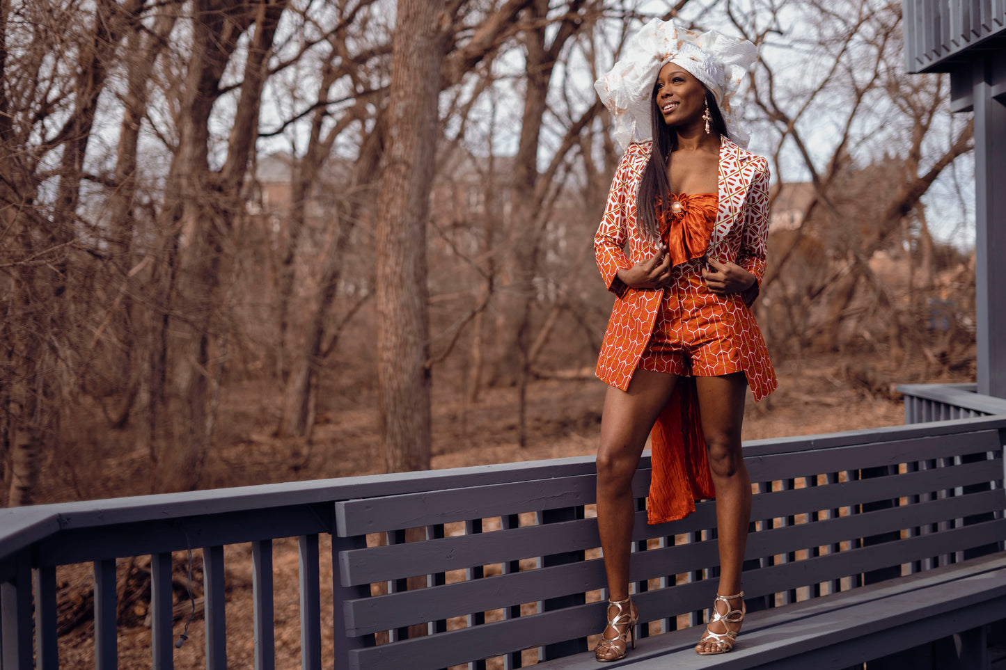 The Orange Atinkapa Jacket