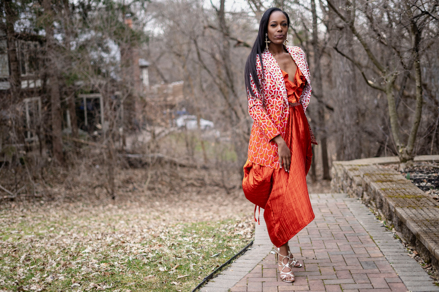 Asesa Versatile Dress Orange
