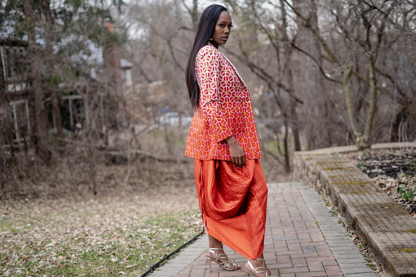Asesa Versatile Dress Orange