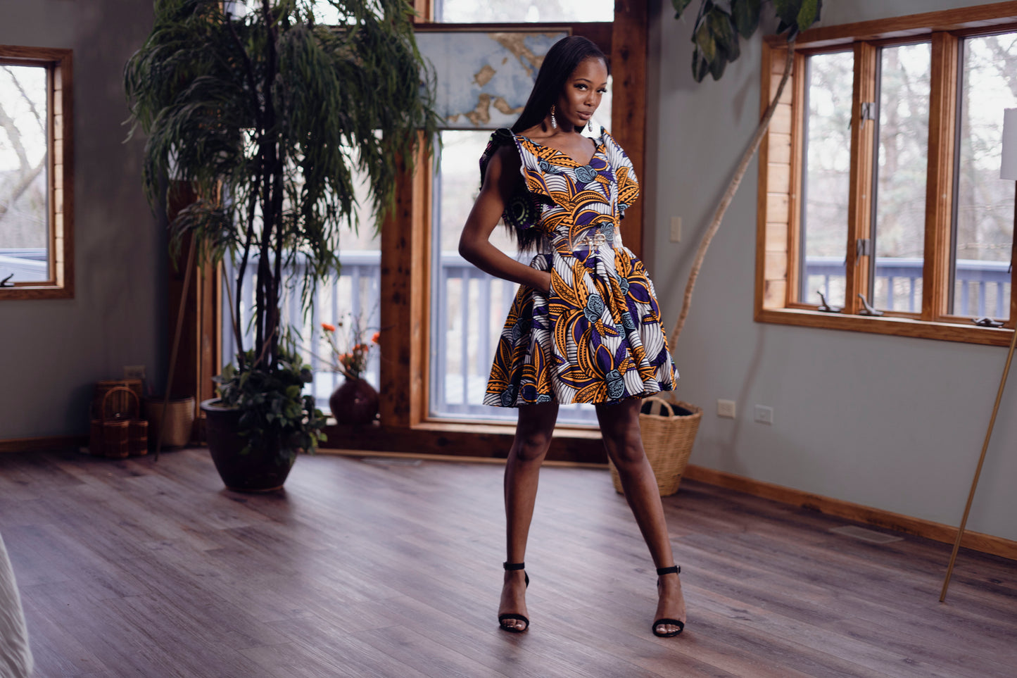 Atinkapa Lily Dress
