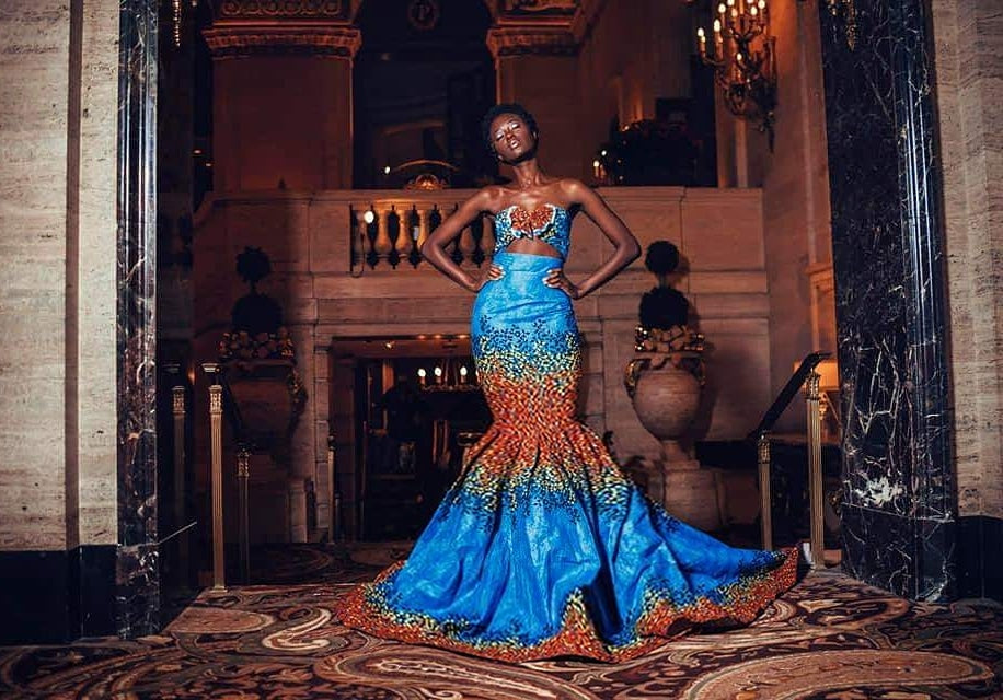 Akwaaba Gown  (Custom order) - Akese Stylelines