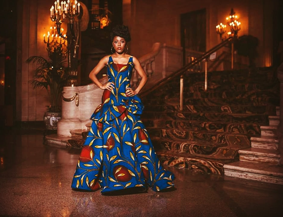 Afiyi Gown  (Custom order) - Akese Stylelines
