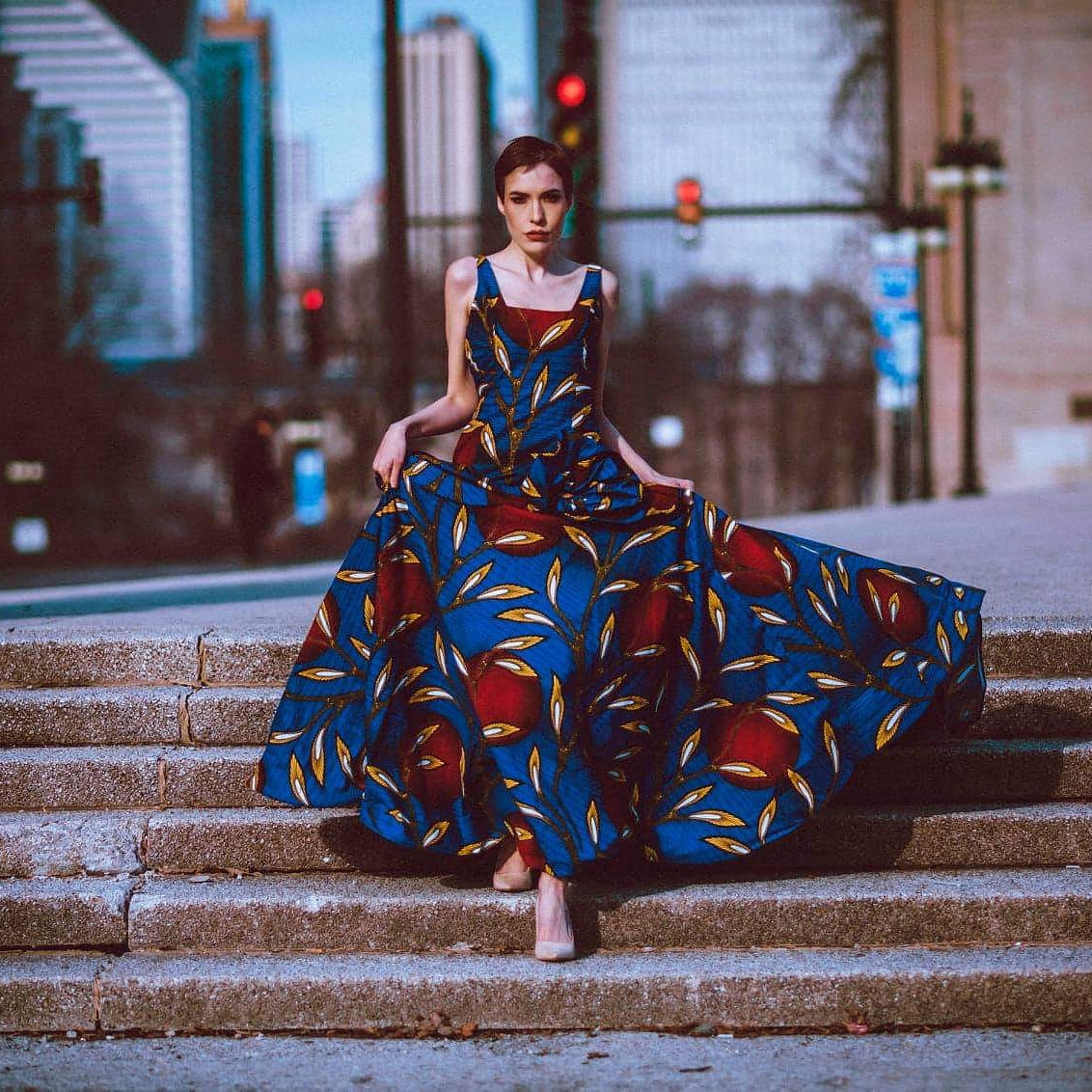 Afiyi Gown  (Custom order) - Akese Stylelines