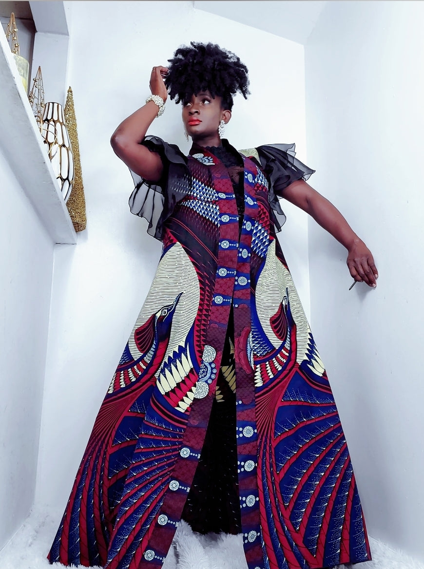 Birdseye Jacket Dress - Akese Stylelines