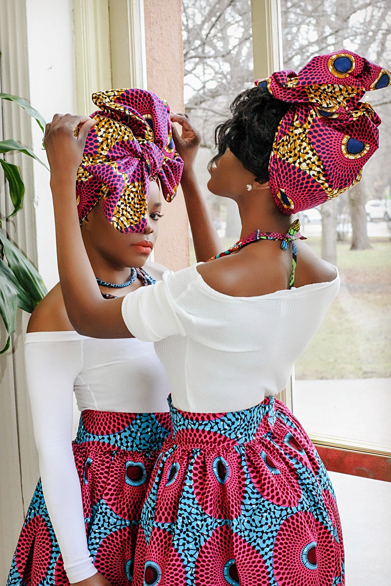 Head Wraps and Pre-Tied Crowns