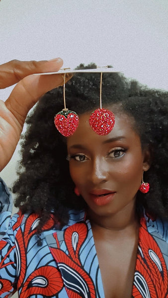 Strawberry Earrings