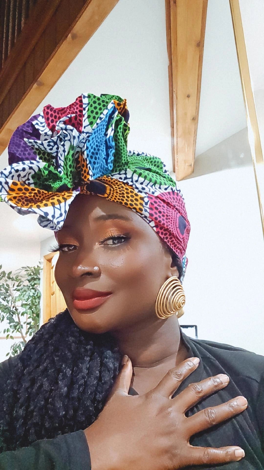 Nsubura Pre-tied Crown/Headwrap.