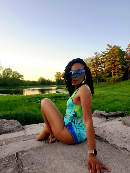 Osrane One-Piece Swimsuit - Akese Stylelines 