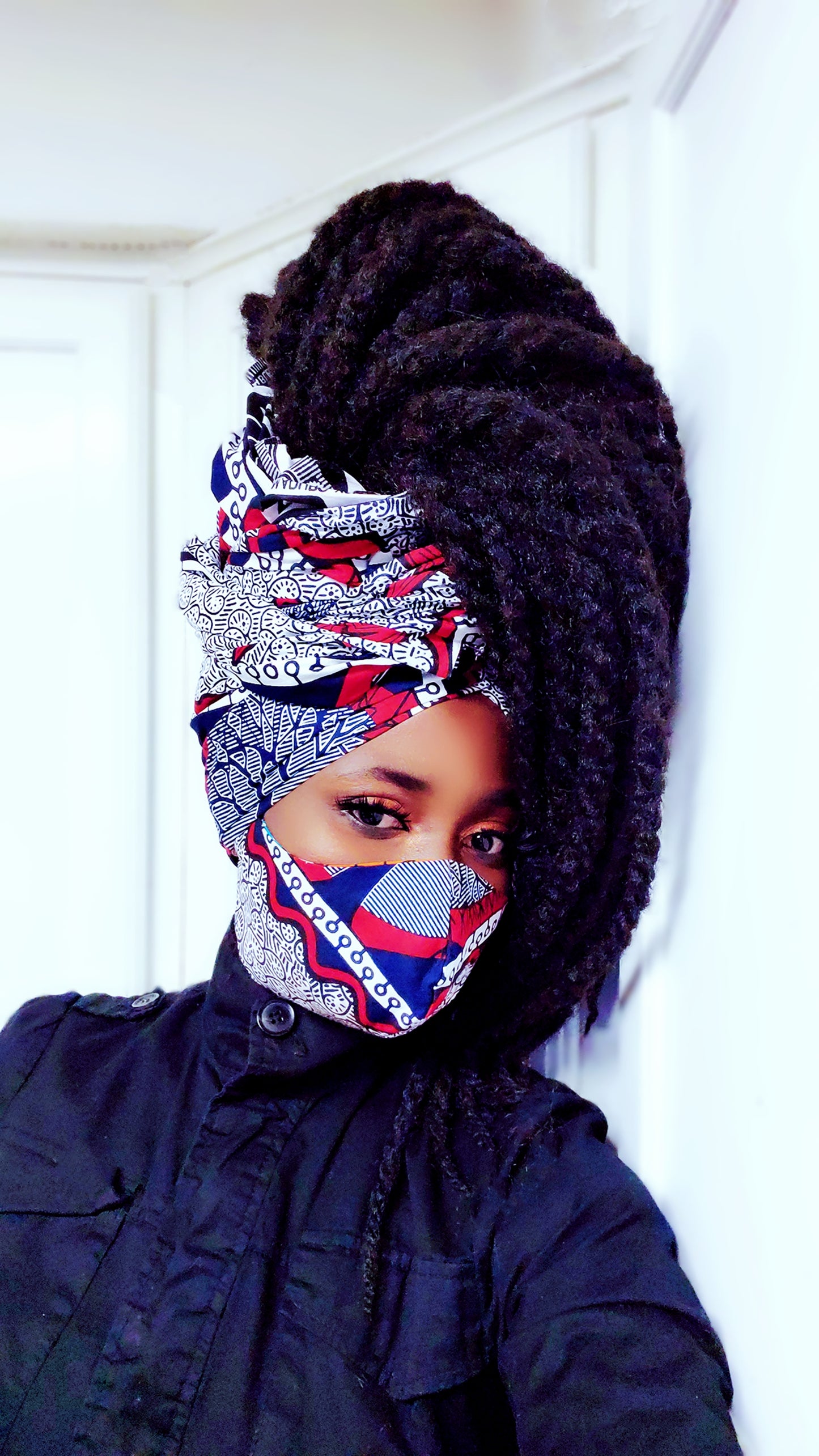 New! Abena Mask REVERSIBLE - Akese Stylelines 