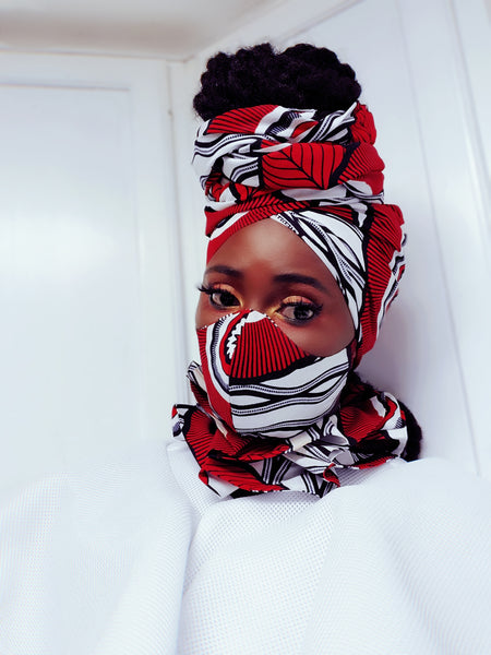 Delta mask and headwrap. - Akese Stylelines 