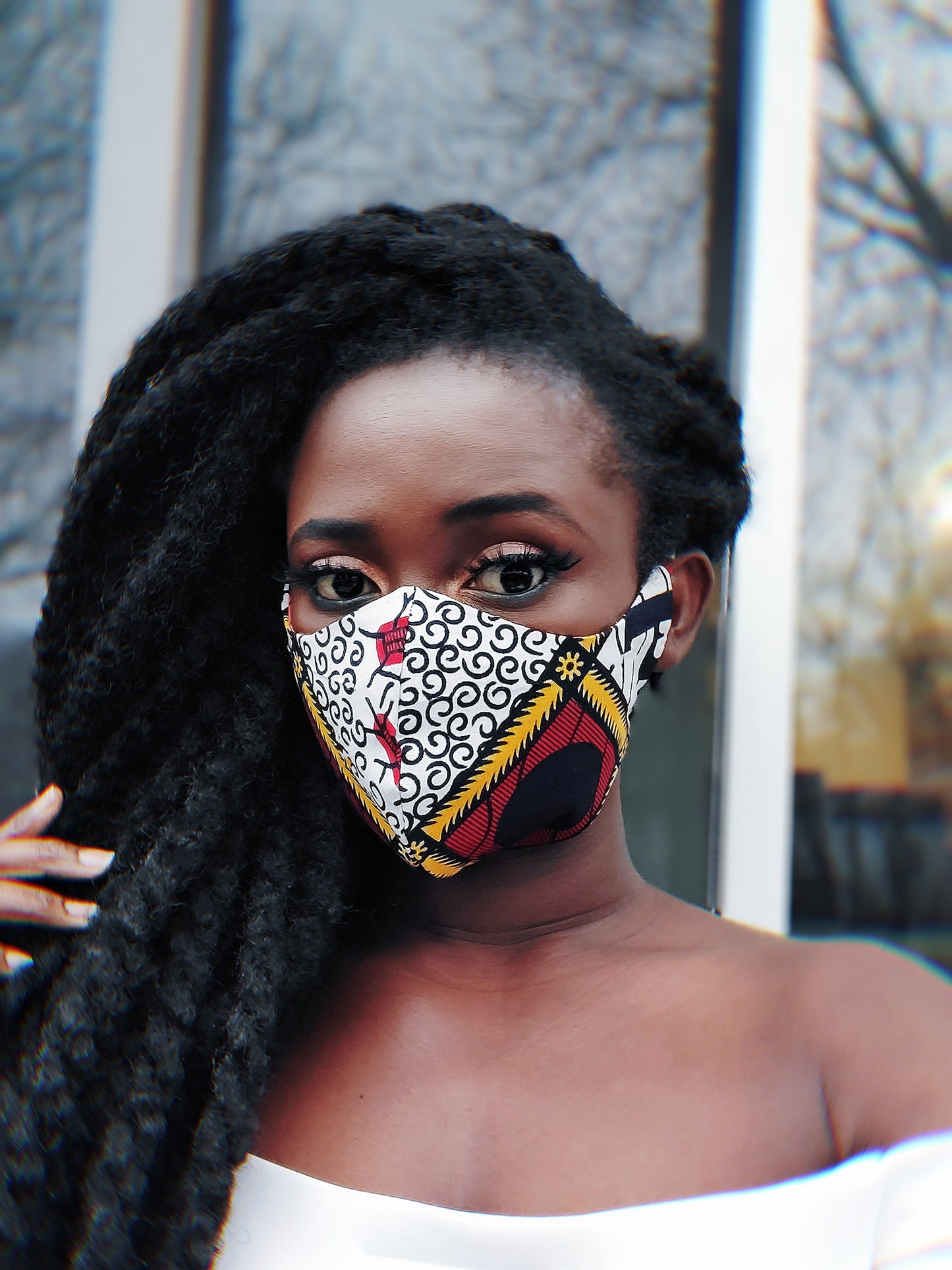 Nandi Mask, Reversible - Akese Stylelines 