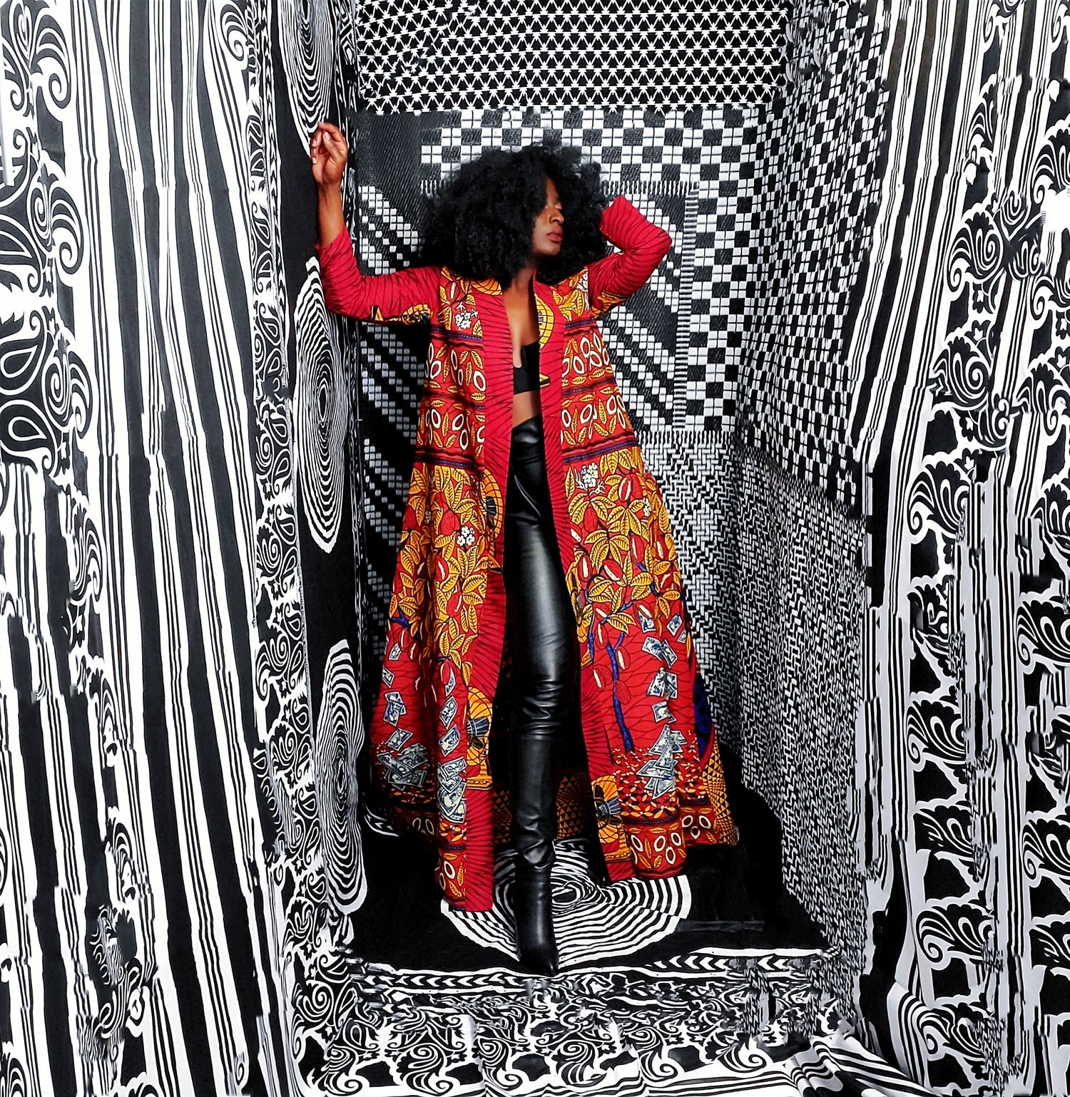 Cedi Jacket Dress - Akese Stylelines 