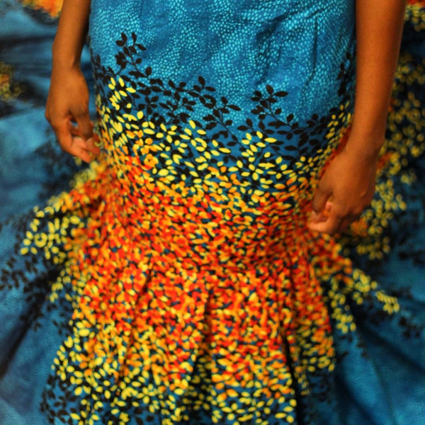 Akwaaba Gown  (Custom order) - Akese Stylelines 