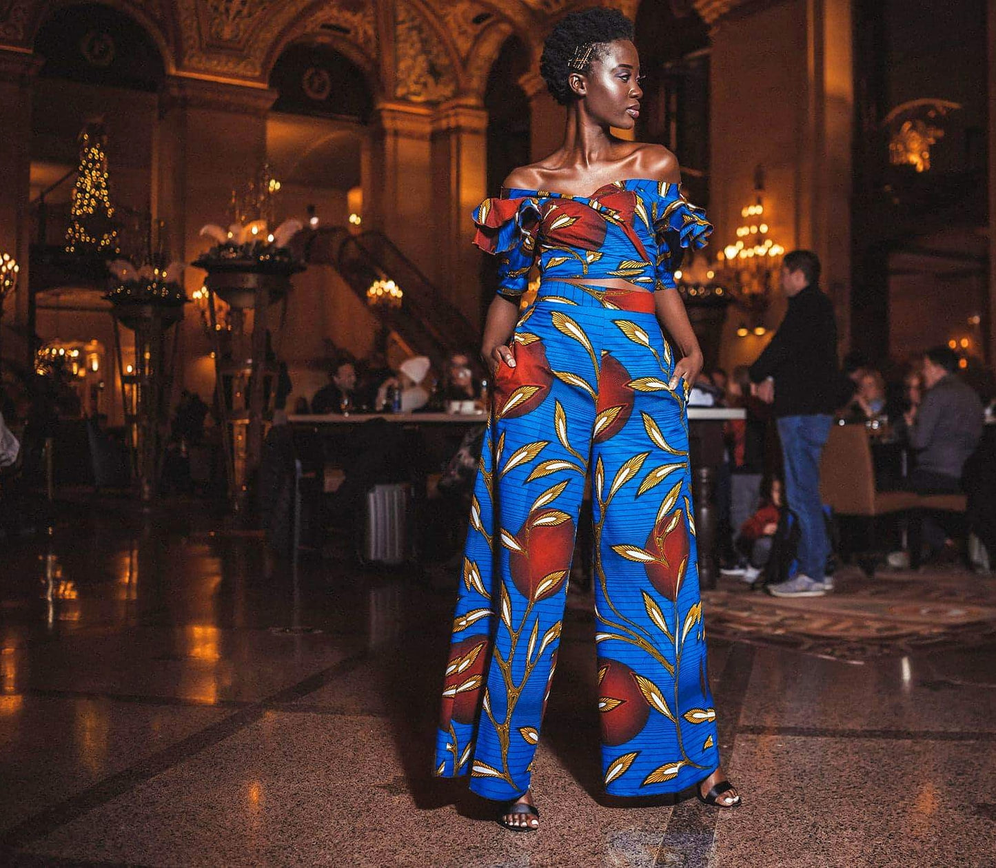 Yenko wide pants - Akese Stylelines 