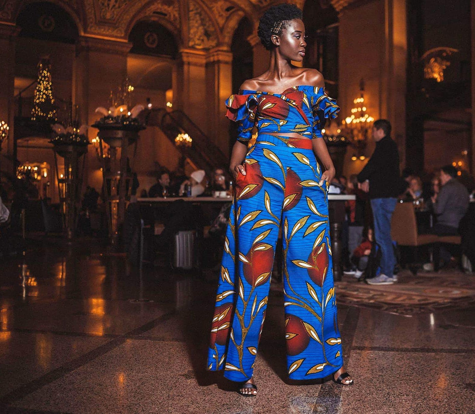 Yenko wide pants - Akese Stylelines 