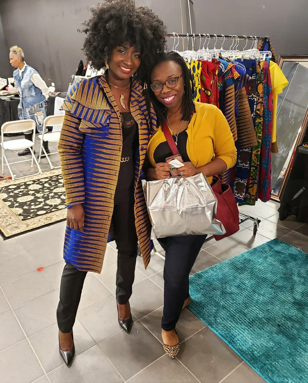 Nkasa jacket, Nkruma print. - Akese Stylelines 